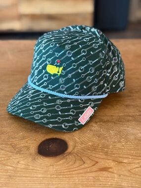 Masters Tournament Ladies Pattern Hat / Green